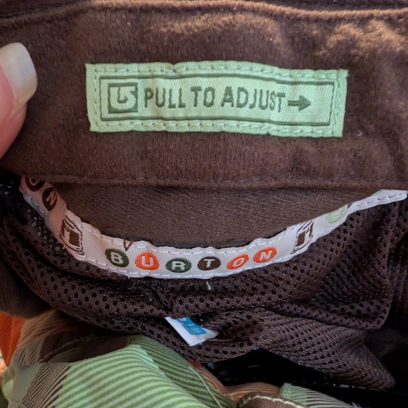 Plaid Snow Pants Pants - Green and Orange - Picture 15 of 15